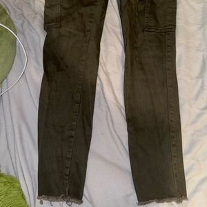 fairly new olive green cargo pants